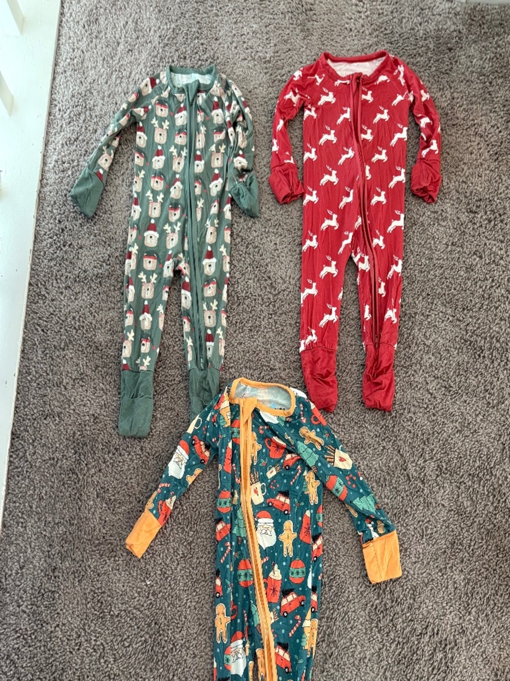 3 little one shop zippies 3-6 months